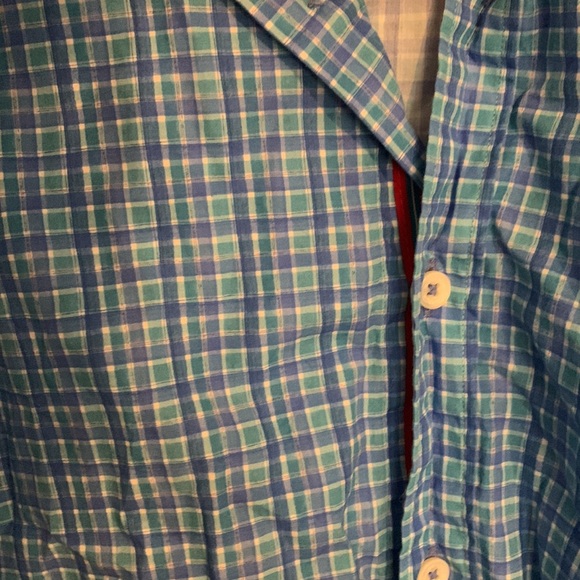 Mens checkered button up - Picture 3 of 7